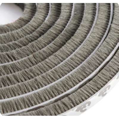 3M adhesive plastic sliding door grey weather strip