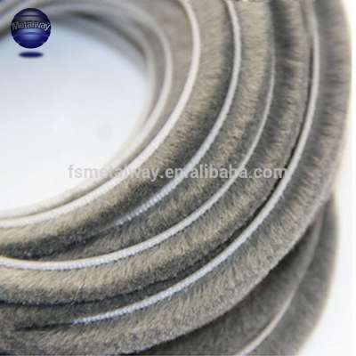 China factory Self-adhesive Aluminum Door and Window wool pile weather strip